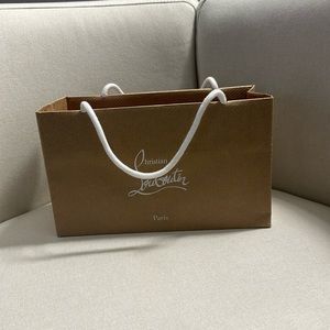 Christian Louboutin paper bag